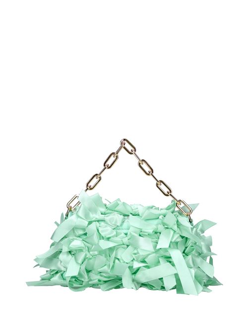 Borsa Night edition Ribbon in seta LA CARRIE | 151M-RS-501-SATMENTA